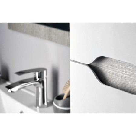 Sapho WAVE szafka wysoka 35x140x30cm bała/dąb srebrny WA245-3011