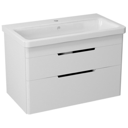 Sapho ELLA szafka umywalkowa 76.5x50x43cm 2 szuflady biała EL080-3030
