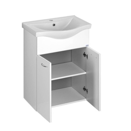 Aqualine KERAMIA FRESH szafka umywalkowa 511x74x34cm biała 50057