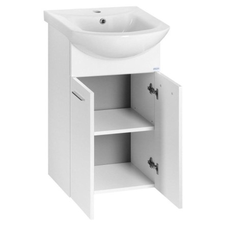 Aqualine ZOJA szafka umywalkowa 42x74x25cm biała 51045A