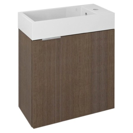 Sapho LATUS IV szafka umywalkowa 49.5x50x25 cm sosna rustykalna LT410-1616