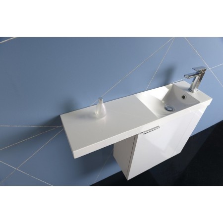 Sapho LATUS VI szafka umywalkowa 50x50x22 cm prawa sosna rustykalna LT610-1616