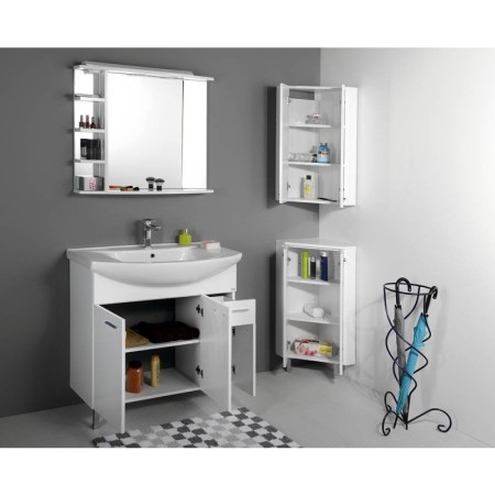 Aqualine ZOJA/KERAMIA FRESH szafka narożna 35x76x35cm biała 50331