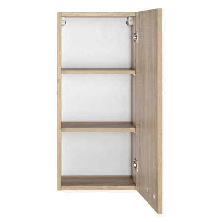 Aqualine ZOJA/KERAMIA FRESH szafka wisząca 35x76x23cm dąb platin 50336