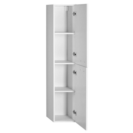 Aqualine ZOJA/KERAMIA FRESH szafka wysoka 30x140x25cm biała 51155