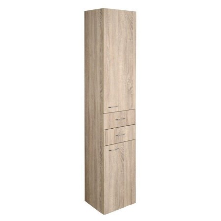 Aqualine ZOJA/KERAMIA FRESH szafka wysoka 35x184x29cm dąb platin 51222
