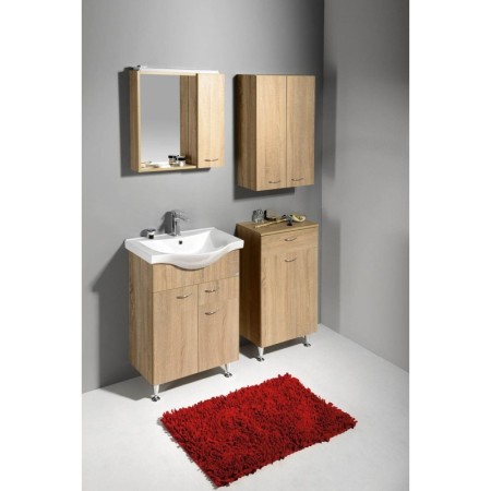 Aqualine ZOJA/KERAMIA FRESH szafka wisząca 50x76x23cm dąb platin 51304