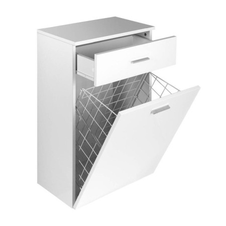 Aqualine ZOJA/KERAMIA FRESH szafka dolna z koszem 50x78x29cm biała 51310