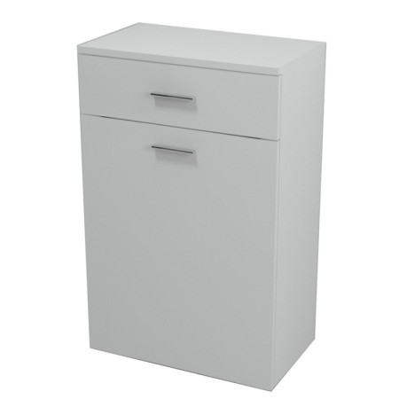 Aqualine ZOJA/KERAMIA FRESH szafka dolna z koszem 50x78x29cm biała 51310