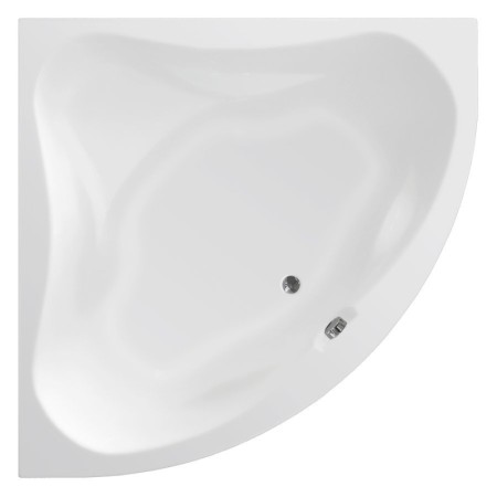 Aqualine DUNAJ wanna narożna 140x140x48 cm bez nóżek biały G1340