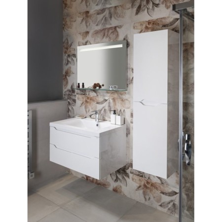 Sapho WAVE szafka wysoka 35x140x30cm bała WA245-3030