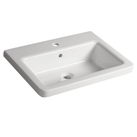 Sapho CITY umywalka ceramiczna 60x45cm biała KE060