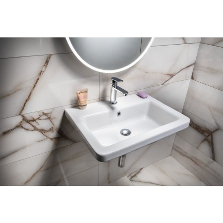 Sapho CITY umywalka ceramiczna 60x45cm biała KE060