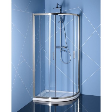 Polysan EASY LINE kabina prysznicowa półokrągła 1200x900mm L/R szkło czyste EL2715