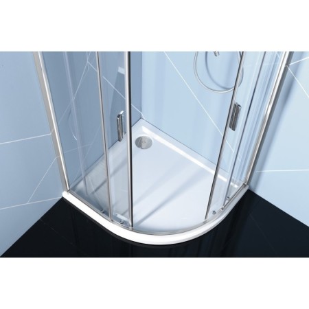 Polysan EASY LINE kabina prysznicowa półokrągła 1200x900mm L/R szkło czyste EL2715
