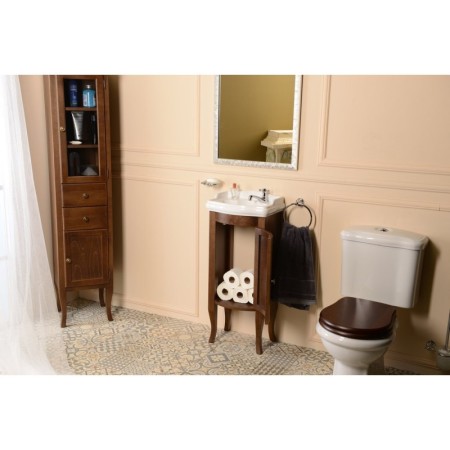 Sapho RETRO szafka umywalkowa 36.5x85x29cm buk 1640