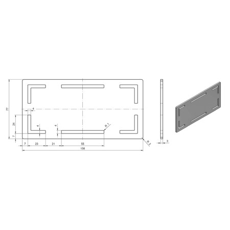 Sapho TONGA umywalka kompozytowa z pokrywą odpływu 121x50cm biały TG121