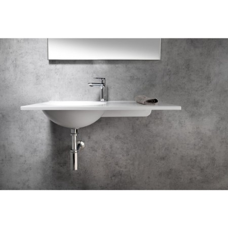 Sapho JUNO umywalka kompozytowa 100x47cm biała lewa JU101