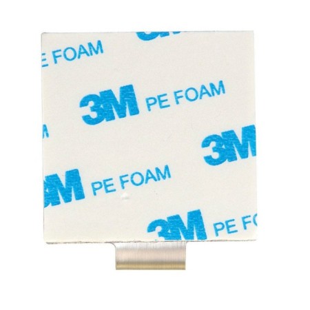 Sapho Haczyk samoprzylepny 4 sztuki stal nierdzewna szczotkowana 33209