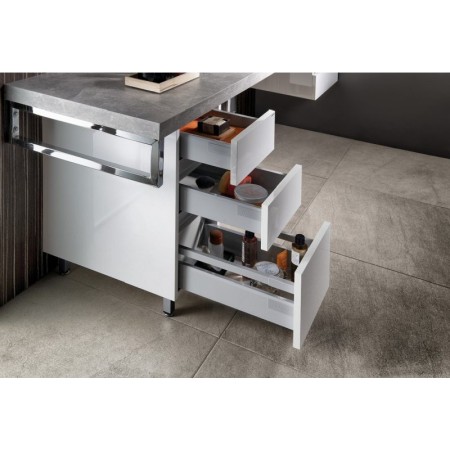 Sapho AVICE szafka dolna 3 szuflady 30x70.5x48cm biały AV062-3030