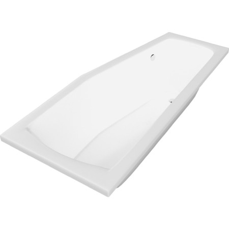 Aqualine OPAVA wanna 170x70x44cm bez nóżek prawa biały A1771