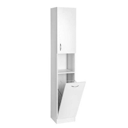 Aqualine SIMPLEX ECO szafka wysoka z koszem na bieliznę 30x180x30cm SIME310