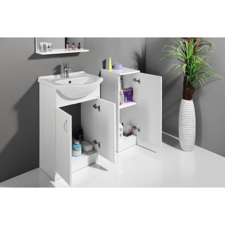 Aqualine SIMPLEX ECO szafka niska 30x86x30cm SIME340