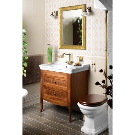 Sapho RETRO szafka umywalkowa 73x80x46.5cm buk 1654