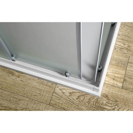 Aqualine ALAIN kabina prysznicowa narożna 800x800mm szkło Brick BTQ800