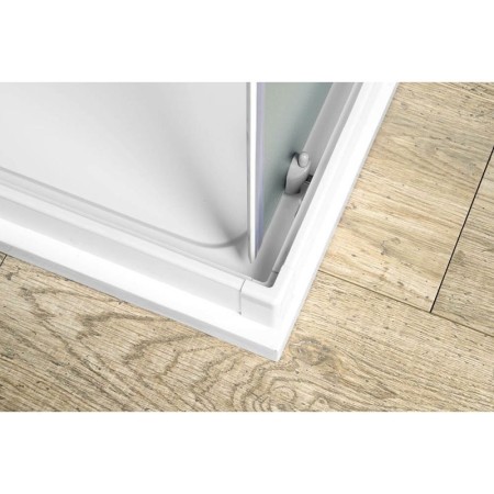 Aqualine ALAIN kabina prysznicowa narożna 700x700mm szkło Brick BTQ700