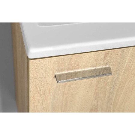 Aqualine ZOJA/KERAMIA FRESH szafka umywalkowa 44x50x253 cm dąb platin 51046DP