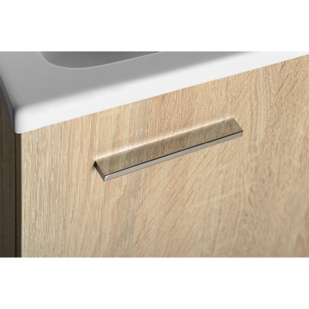 Aqualine ZOJA/KERAMIA FRESH szafka umywalkowa 40x50x32cm dąb platin 51048DP