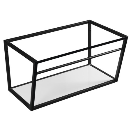 Sapho SKA konsola pod umywalkę z półką 750x400x460mm czarny mat SKA102