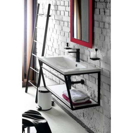 Sapho SKA konsola pod umywalkę z półką 750x400x460mm biały mat SKA112