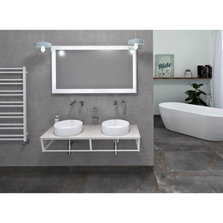 Sapho SKA konsola pod umywalkę 1200x200x460mm czarny mat SKA204