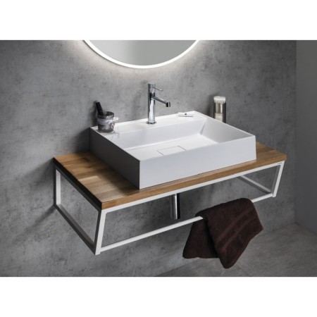 Sapho SKA konsola pod umywalkę 900x200x460mm biały mat SKA213