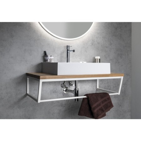 Sapho SKA konsola pod umywalkę 900x200x460mm biały mat SKA213