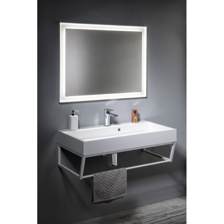 Sapho SKA konsola pod umywalkę 900x200x460mm biały mat SKA213
