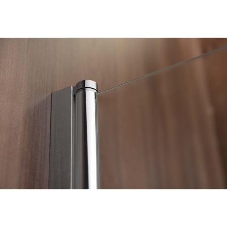 Aqualine VILMA parawan wannowy 60x140cm chrom lewy szkło matowe AQ6018L