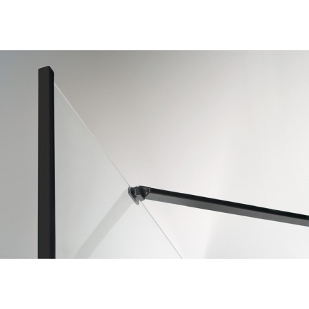 Polysan ZOOM LINE BLACK kabina prysznicowa półokrągła 900x900mm szkło czyste lewa ZL2615BL