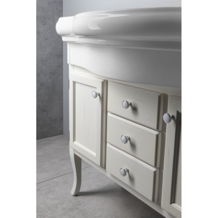 Sapho RETRO szafka umywalkowa 89x80x48cm starobiała 1621
