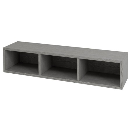 Sapho ESPACE szafka otwarta z półkami 20x94x22cm dąb srebrny ESC130-1111