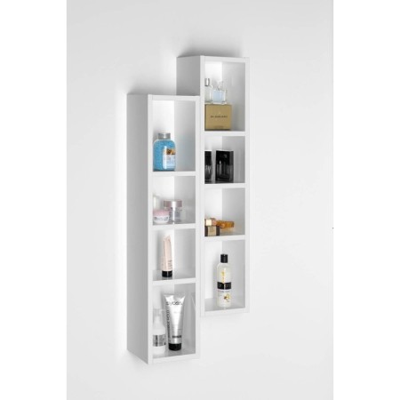Sapho ESPACE szafka otwarta z półkami 20x94x22cm dąb srebrny ESC130-1111