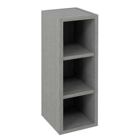 Sapho ESPACE szafka otwarta z półkami 20x60x22cm dąb srebrny ESC140-1111