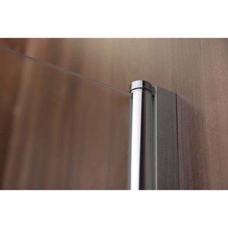Aqualine VILMA parawan wannowy 60x140cm chrom prawy szkło matowe AQ6018P