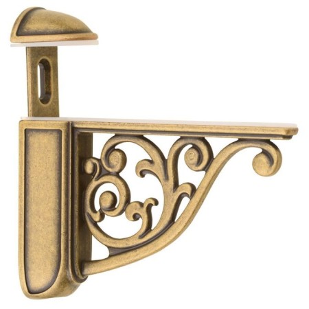 Sapho Uchwyt półki 8-40mm antyczne złoto LL009