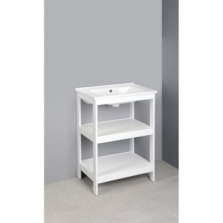 Aqualine ETIDE szafka umywalkowa 61.5x85x44 cm biały mat ET610