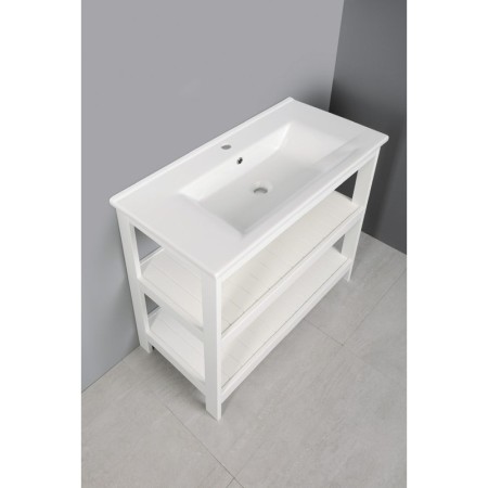 Aqualine ETIDE szafka umywalkowa 81.5x86x44 cm biały mat ET830