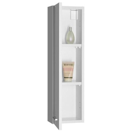 Aqualine ZOJA szafka wisząca do lustra 20x70x14cm biała 45462