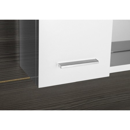 Aqualine ZOJA szafka wisząca do lustra 20x70x14cm biała 45462